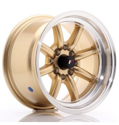 JR Wheels JR19 14x8 ET-13 4x100/114 Gold