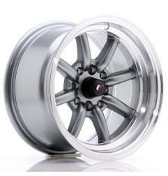 JR Wheels JR19 14x8 ET-13 4x100/114 Gun Metal