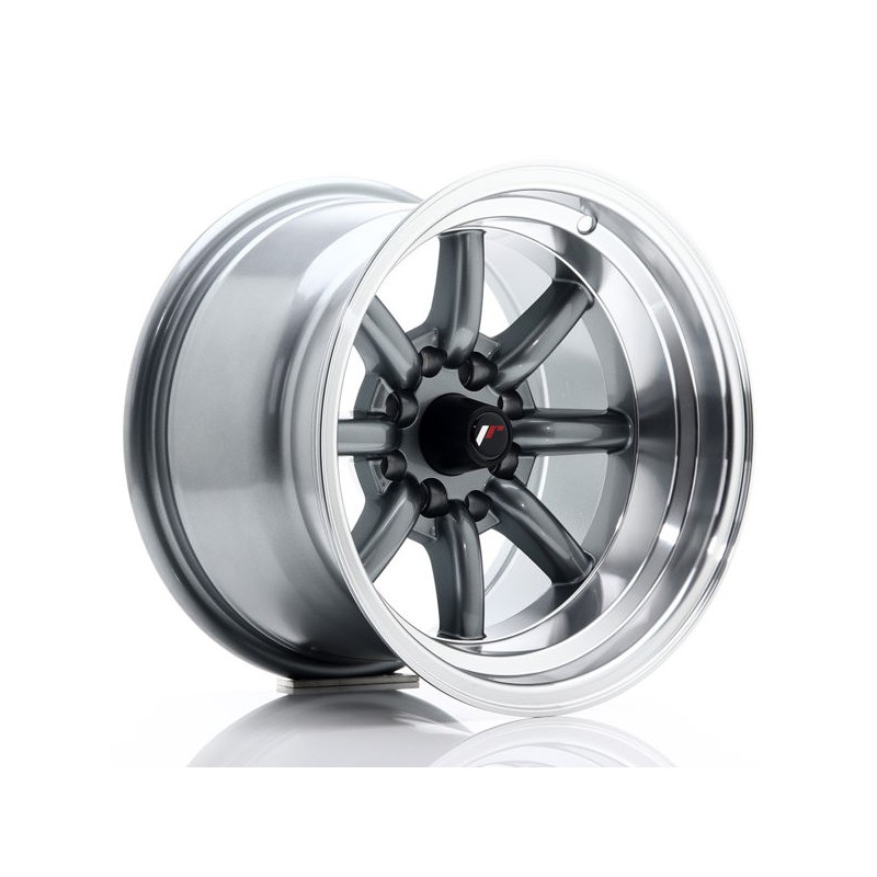 JR Wheels JR19 14x9 ET-25 4x100/114 Gun Metal JR Wheels JR19 14x9 ET-25 4x100/114 Gun Metal