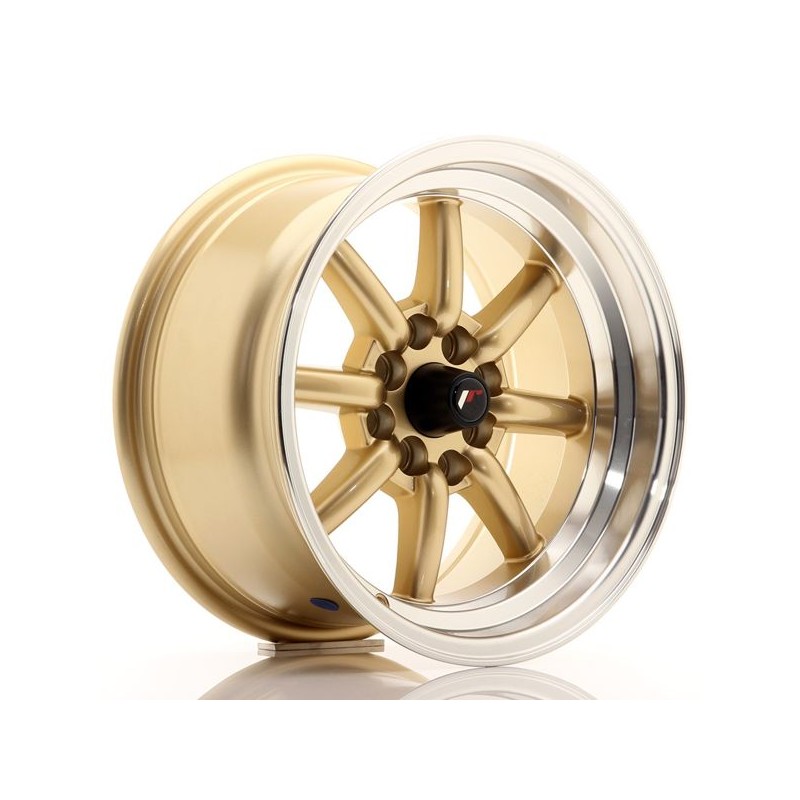 JR Wheels JR19 15x8 ET0 4x100/114 Gold JR Wheels JR19 15x8 ET0 4x100/114 Gold