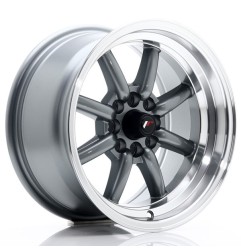 JR Wheels JR19 15x8 ET0 4x100/114 Gun Metal