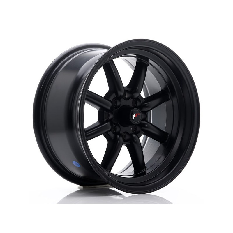 JR Wheels JR19 15x8 ET0 4x100/114 Matt Black