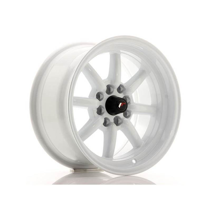 JR Wheels JR19 15x8 ET0 4x100/114 White JR Wheels JR19 15x8 ET0 4x100/114 White