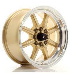 JR Wheels JR19 15x8 ET20 4x100/114 Gold