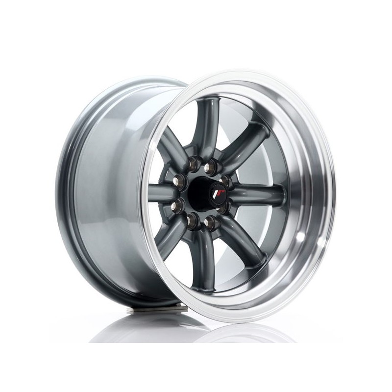 JR Wheels JR19 15x9 ET-13 4x100/108 Gun Metal