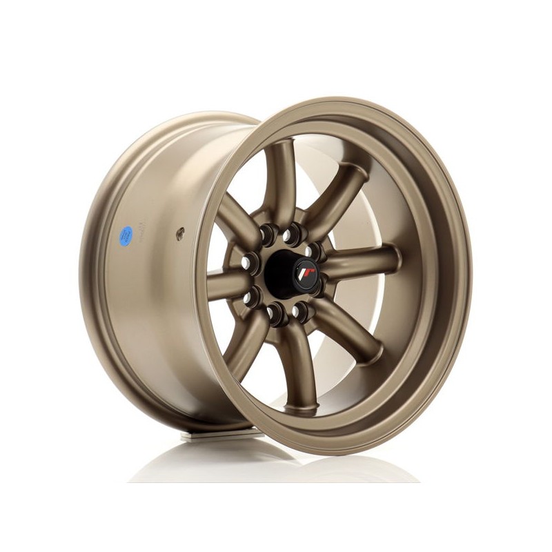 JR Wheels JR19 15x9 ET-13 4x100/108 Matt Bronze JR Wheels JR19 15x9 ET-13 4x100/108 Matt Bronze
