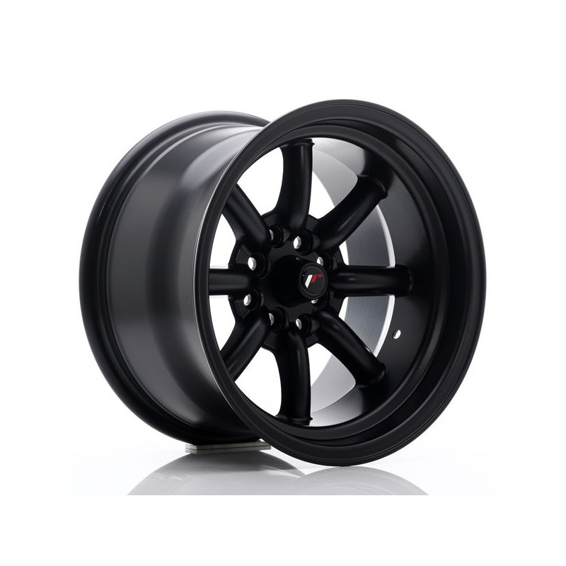 JR Wheels JR19 15x9 ET-13 4x100/114 Matt Black