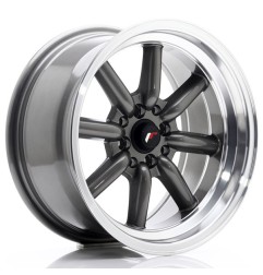 JR Wheels JR19 16x8 ET0 4x100/114 Gun Metal