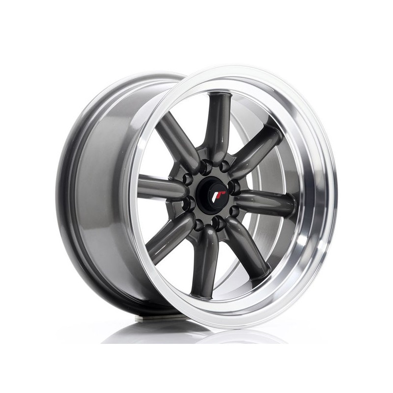 JR Wheels JR19 16x8 ET0 4x100/114 Gun Metal