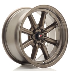 JR Wheels JR19 16x8 ET0 4x100/114 Matt Bronze