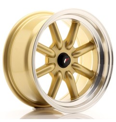 JR Wheels JR19 16x8 ET-20-0 BLANK Gold