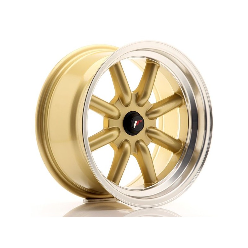 JR Wheels JR19 16x8 ET-20-0 BLANK Gold JR Wheels JR19 16x8 ET-20-0 BLANK Gold