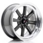 JR Wheels JR19 16x8 ET-20-0 BLANK Gun Metal JR Wheels JR19 16x8 ET-20-0 BLANK Gun Metal