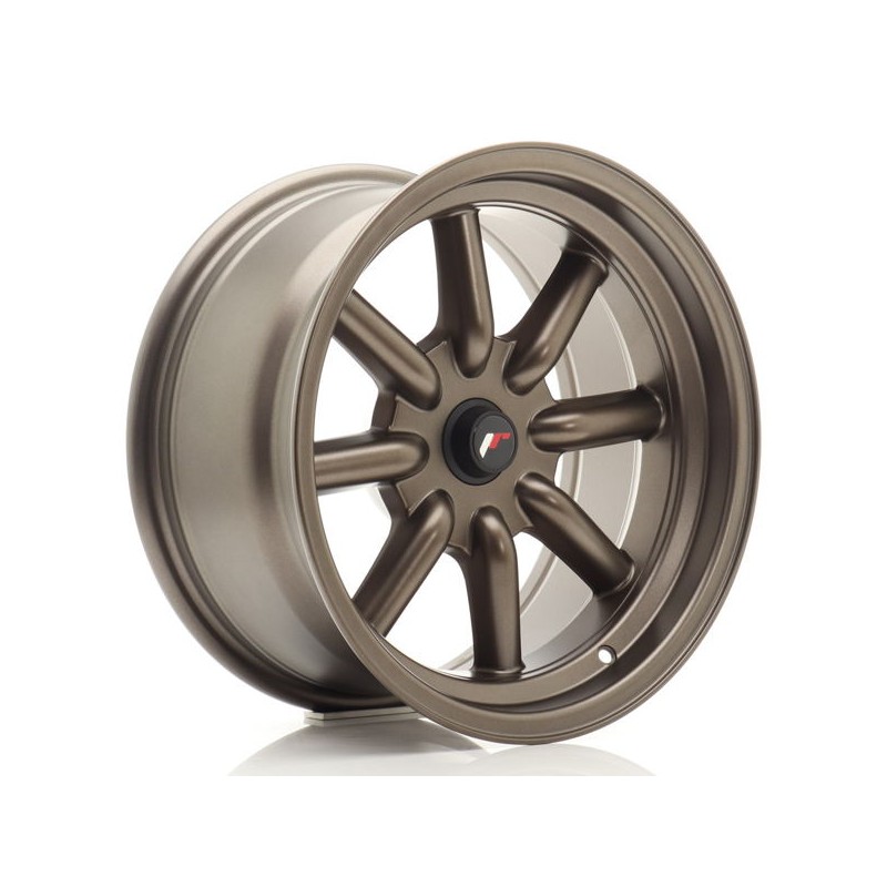 JR Wheels JR19 16x8 ET-20-0 BLANK Matt Bronze