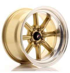 JR Wheels JR19 16x9 ET-15 4x100/114 Gold