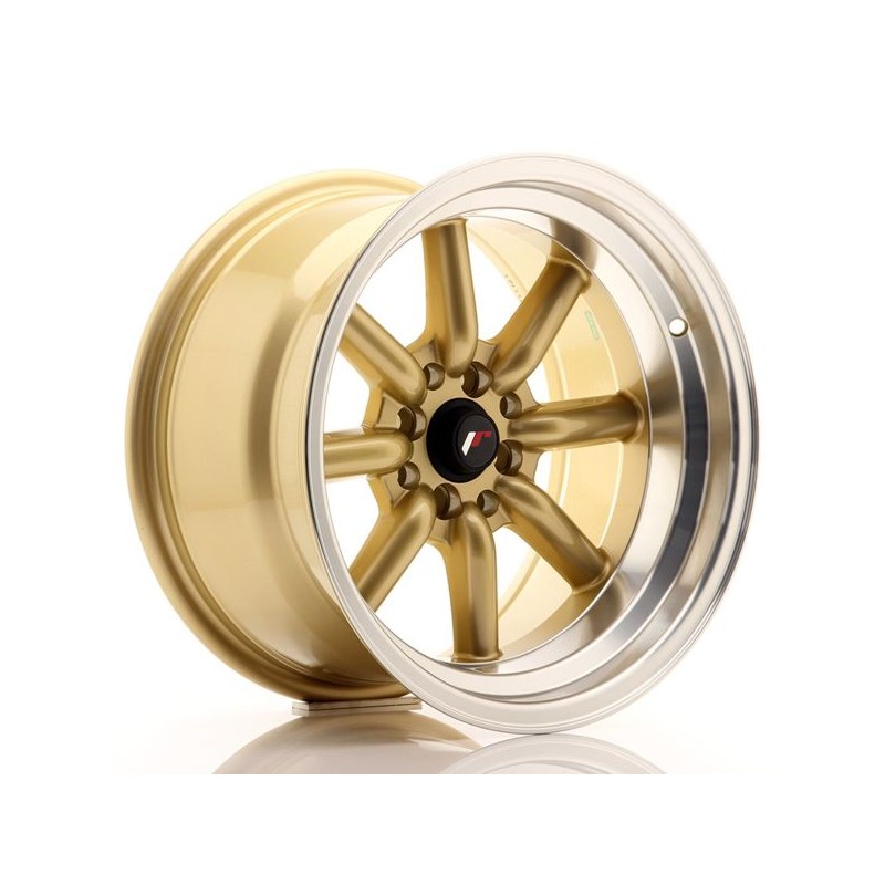 JR Wheels JR19 16x9 ET-15 4x100/114 Gold JR Wheels JR19 16x9 ET-15 4x100/114 Gold