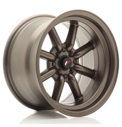 JR Wheels JR19 16x9 ET-15 4x100/114 Matt Bronze