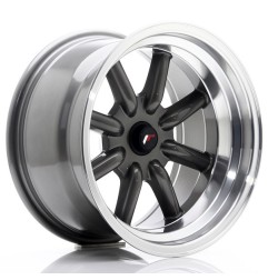 JR Wheels JR19 16x9 ET-25-(-15) BLANK Gun Metal