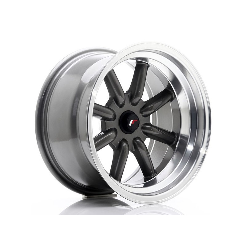 JR Wheels JR19 16x9 ET-25-(-15) BLANK Gun Metal JR Wheels JR19 16x9 ET-25-(-15) BLANK Gun Metal