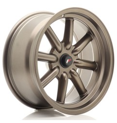 JR Wheels JR19 17x8 ET-20-0 BLANK Matt Bronze
