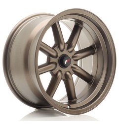 JR Wheels JR19 17x9 ET-25-(-10) BLANK Matt Bronze