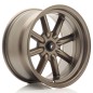 JR Wheels JR19 17x9 ET-25-(-10) BLANK Matt Bronze