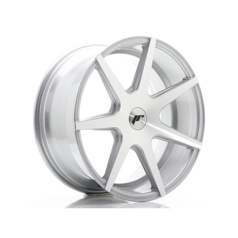 JR Wheels JR20 18x8,5 ET25-40 Blank Silver Machined JR Wheels JR20 18x8,5 ET25-40 Blank Silver Machined