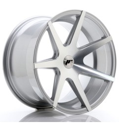 JR Wheels JR20 19x11 ET25-40 5H Blank Silver Machined