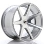 JR Wheels JR20 19x11 ET25-40 5H Blank Silver Machined JR Wheels JR20 19x11 ET25-40 5H Blank Silver Machined