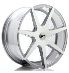 JR Wheels JR20 19x8,5 ET20-40 Blank Silver Machined