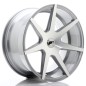 JR Wheels JR20 19x9,5 ET20-40 Blank Silver Machined JR Wheels JR20 19x9,5 ET20-40 Blank Silver Machined