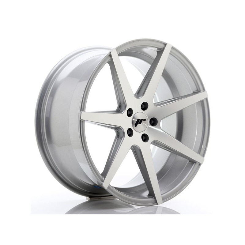JR Wheels JR20 20x10 ET40 5x112 Silver Machined JR Wheels JR20 20x10 ET40 5x112 Silver Machined