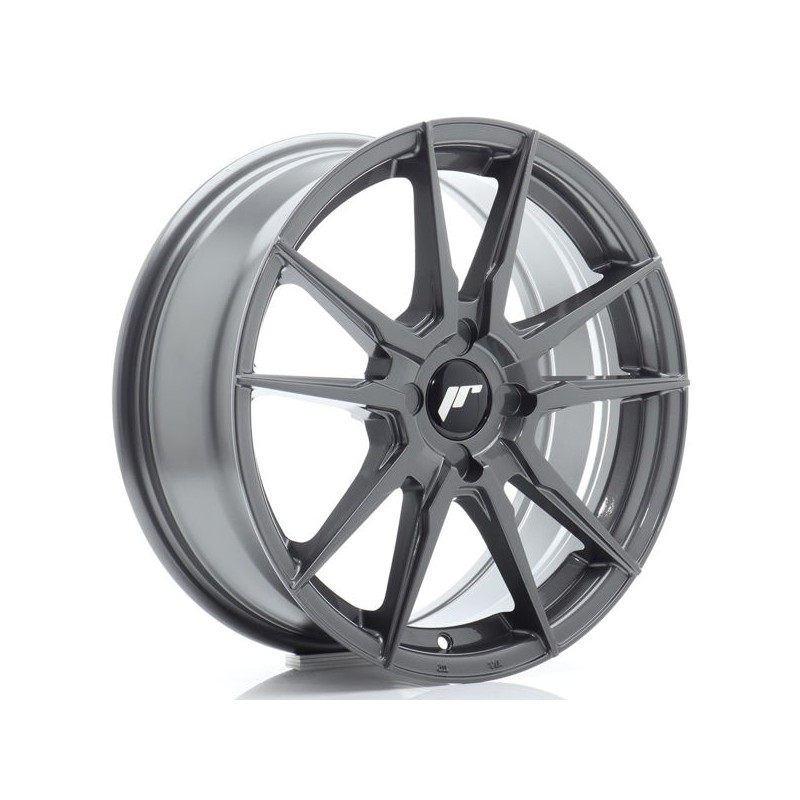 JR Wheels JR21 17x7 ET20-40 4H BLANK Hyper Gray JR Wheels JR21 17x7 ET20-40 4H BLANK Hyper Gray