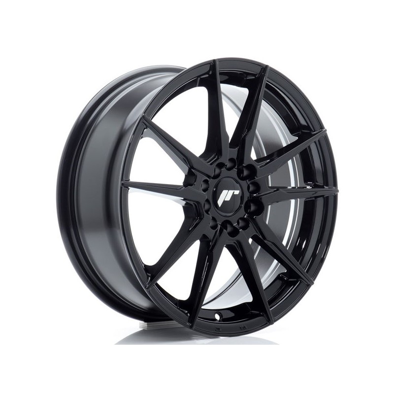 JR Wheels JR21 17x7 ET25 4x100/108 Gloss Black