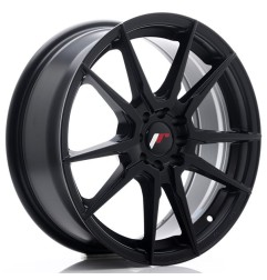 JR Wheels JR21 17x7 ET40 4x100/114 Matt Black