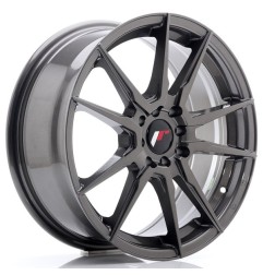 JR Wheels JR21 17x7 ET40 5x100/114 Hyper Gray