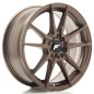 JR Wheels JR21 17x7 ET40 5x100/114 Matt Bronze JR Wheels JR21 17x7 ET40 5x100/114 Matt Bronze