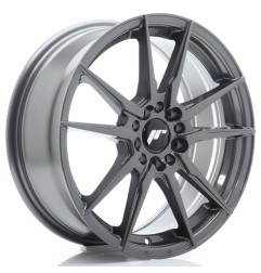JR Wheels JR21 17x7 ET40 5x108/112 Hyper Gray