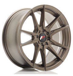 JR Wheels JR21 17x8 ET25 4x100/108 Matt Bronze