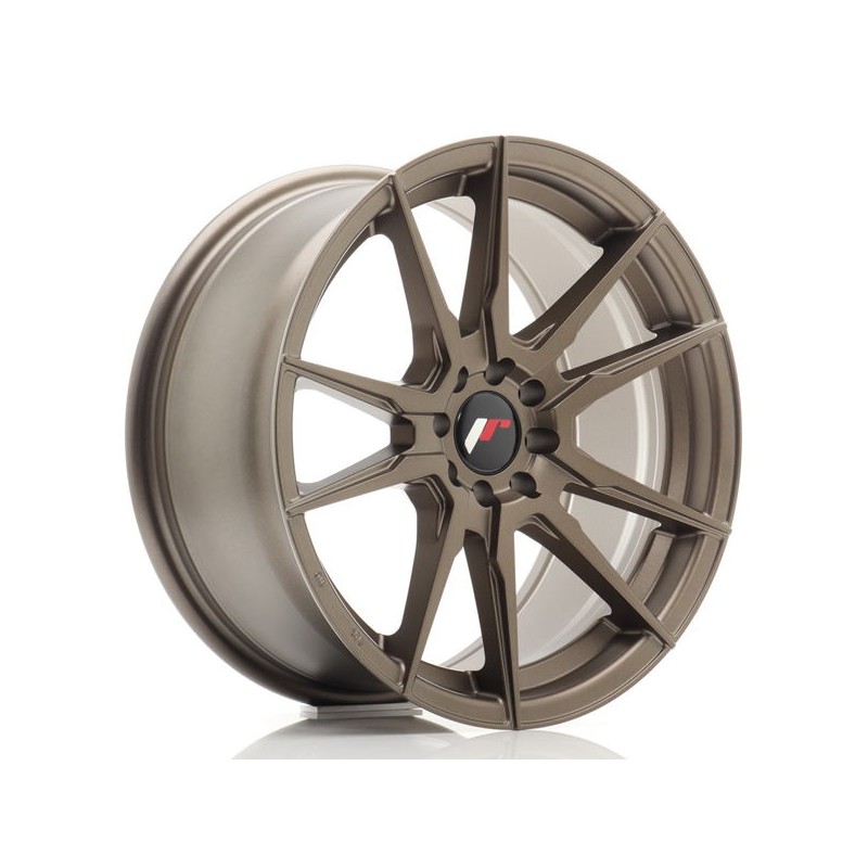 JR Wheels JR21 17x8 ET25 4x100/108 Matt Bronze JR Wheels JR21 17x8 ET25 4x100/108 Matt Bronze