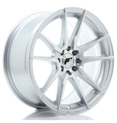 JR Wheels JR21 17x8 ET25 4x100/108 Silver Machined