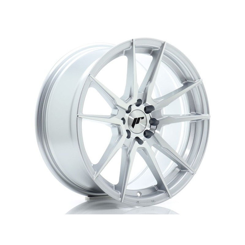 JR Wheels JR21 17x8 ET35 4x100/114 Silver Machined
