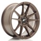 JR Wheels JR21 17x8 ET35 5x100 Matt Bronze JR Wheels JR21 17x8 ET35 5x100 Matt Bronze