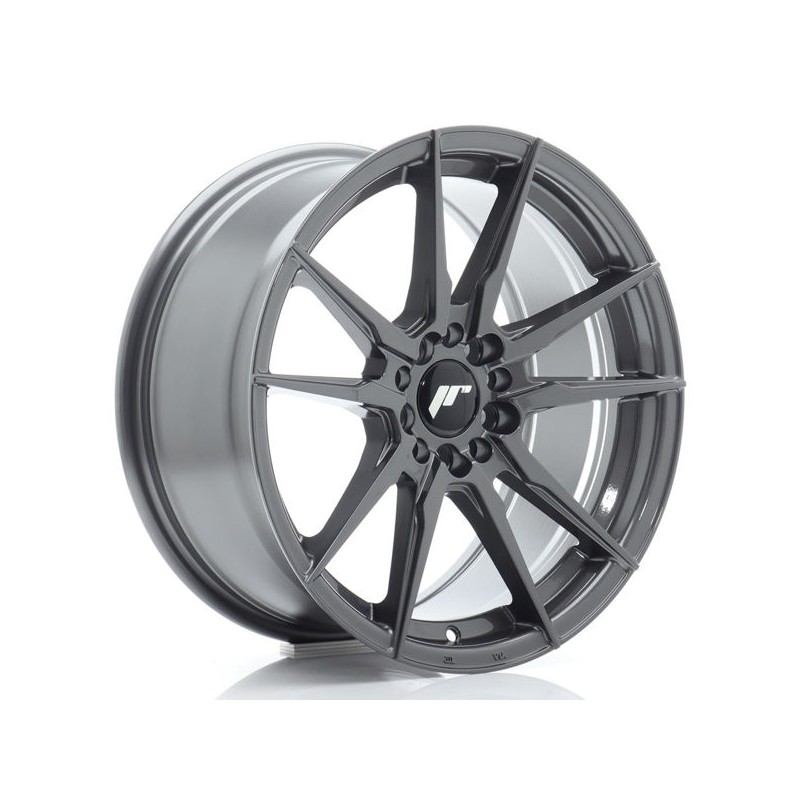 JR Wheels JR21 17x8 ET35 5x108/112 Hyper Gray JR Wheels JR21 17x8 ET35 5x108/112 Hyper Gray