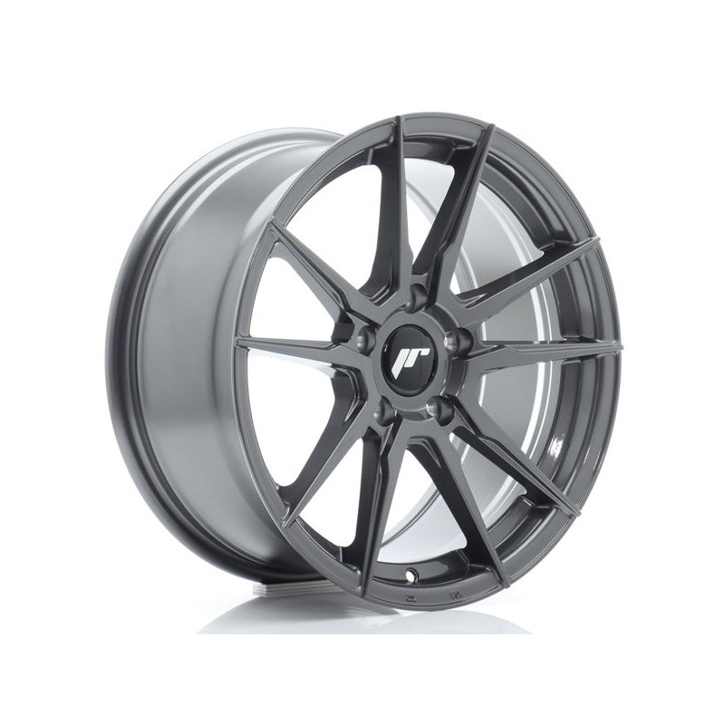JR Wheels JR21 17x8 ET35 5x120 Hyper Gray JR Wheels JR21 17x8 ET35 5x120 Hyper Gray
