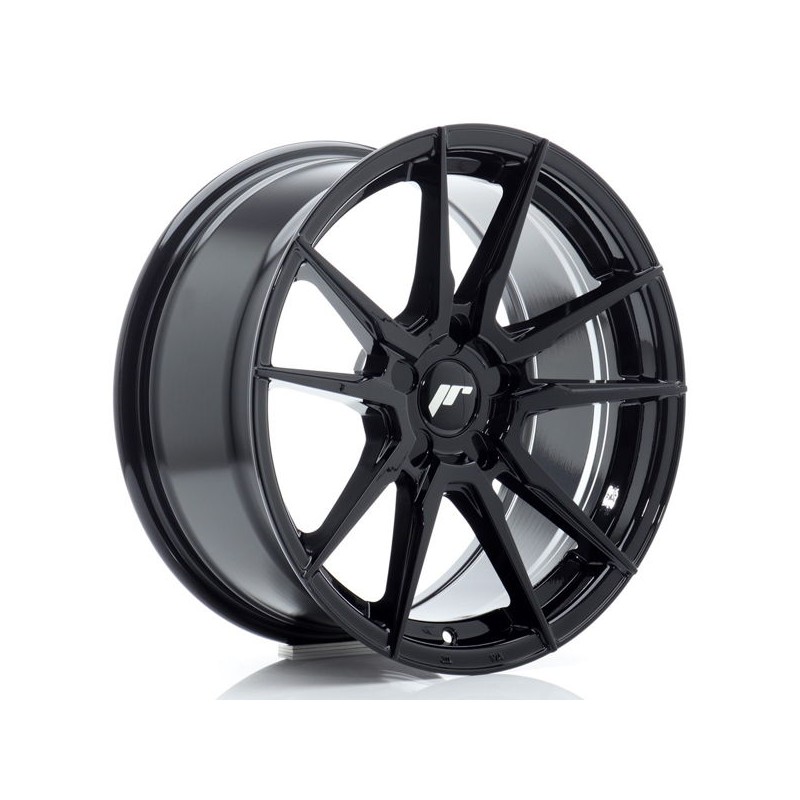 JR Wheels JR21 17x9 ET20-45 5H BLANK Gloss Black