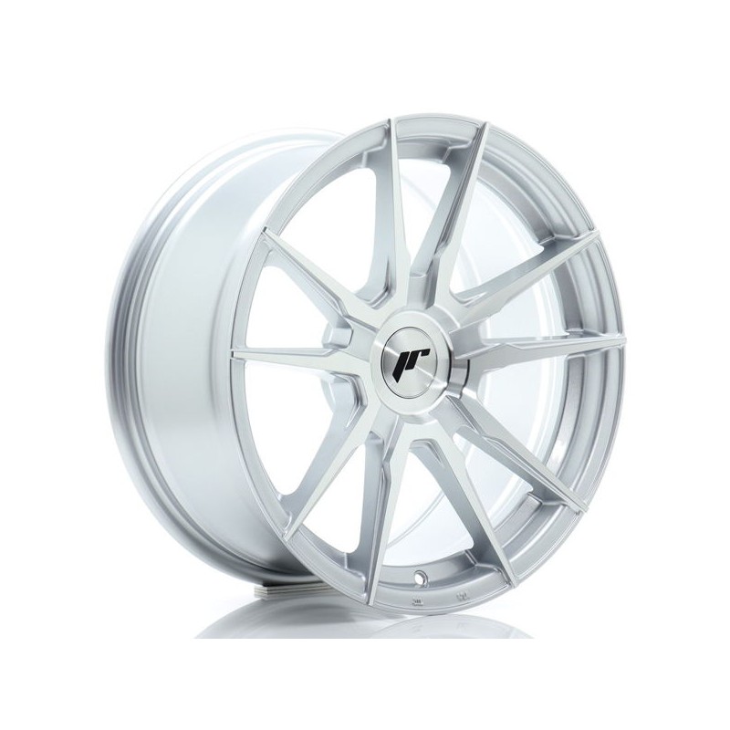 JR Wheels JR21 17x9 ET20-45 BLANK Silver Machined JR Wheels JR21 17x9 ET20-45 BLANK Silver Machined