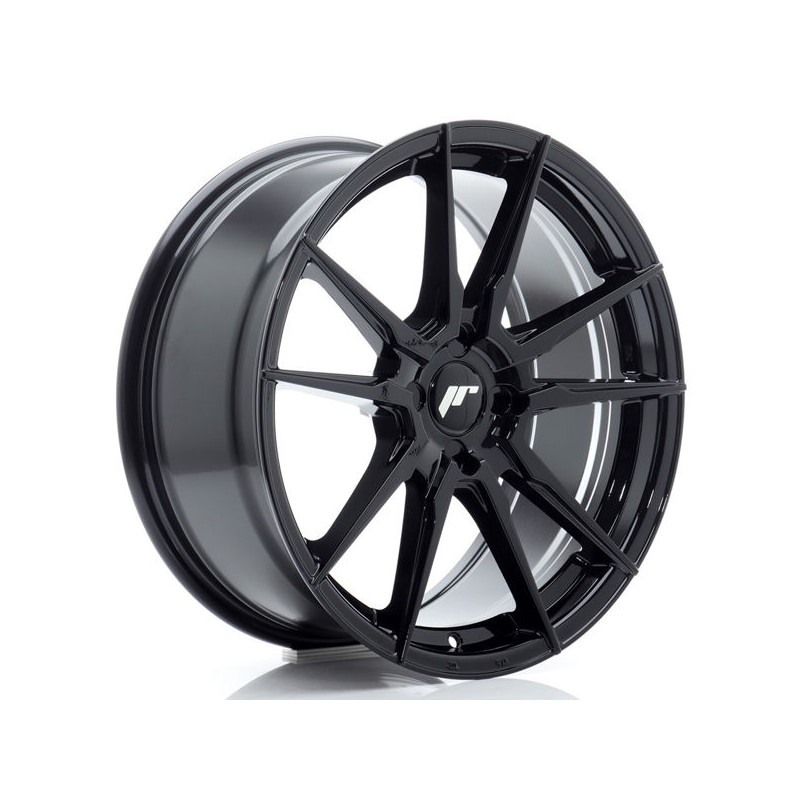 JR Wheels JR21 18x8 ET20-40 4H BLANK Glossy Black JR Wheels JR21 18x8 ET20-40 4H BLANK Glossy Black