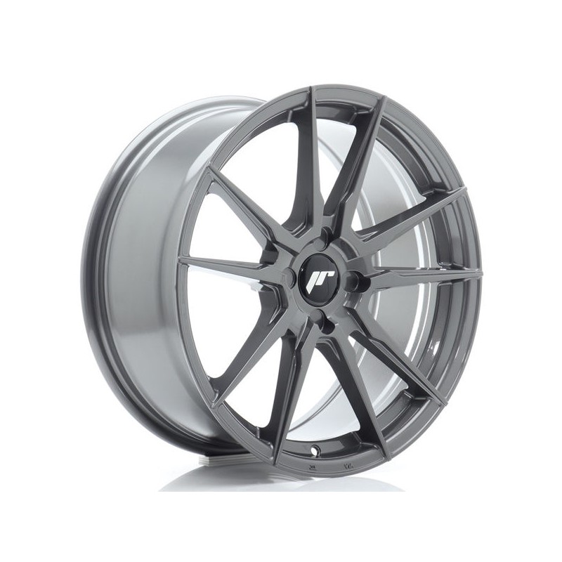 JR Wheels JR21 18x8 ET20-40 4H BLANK Hyper Gray JR Wheels JR21 18x8 ET20-40 4H BLANK Hyper Gray
