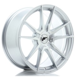 JR Wheels JR21 18x8,5 ET20-45 BLANK Silver Machined